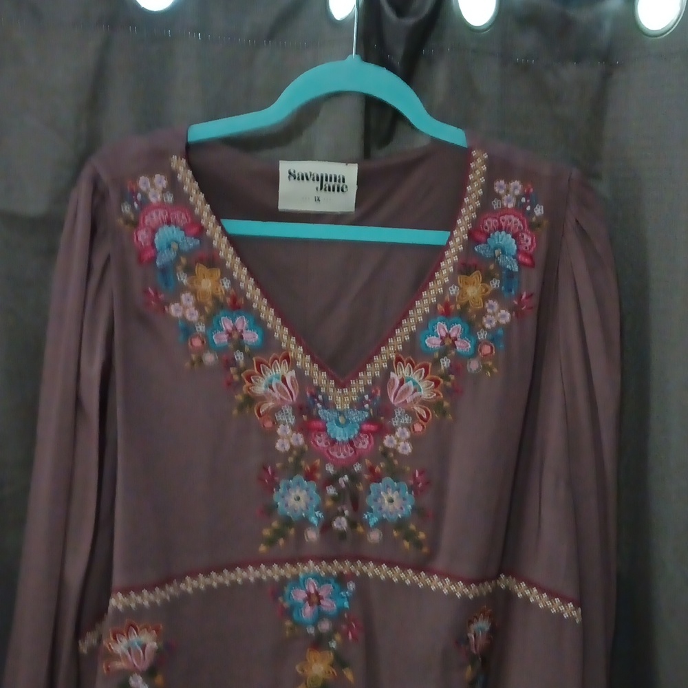 Savannah Jane Mini Dress/Tunic. Size 1x.